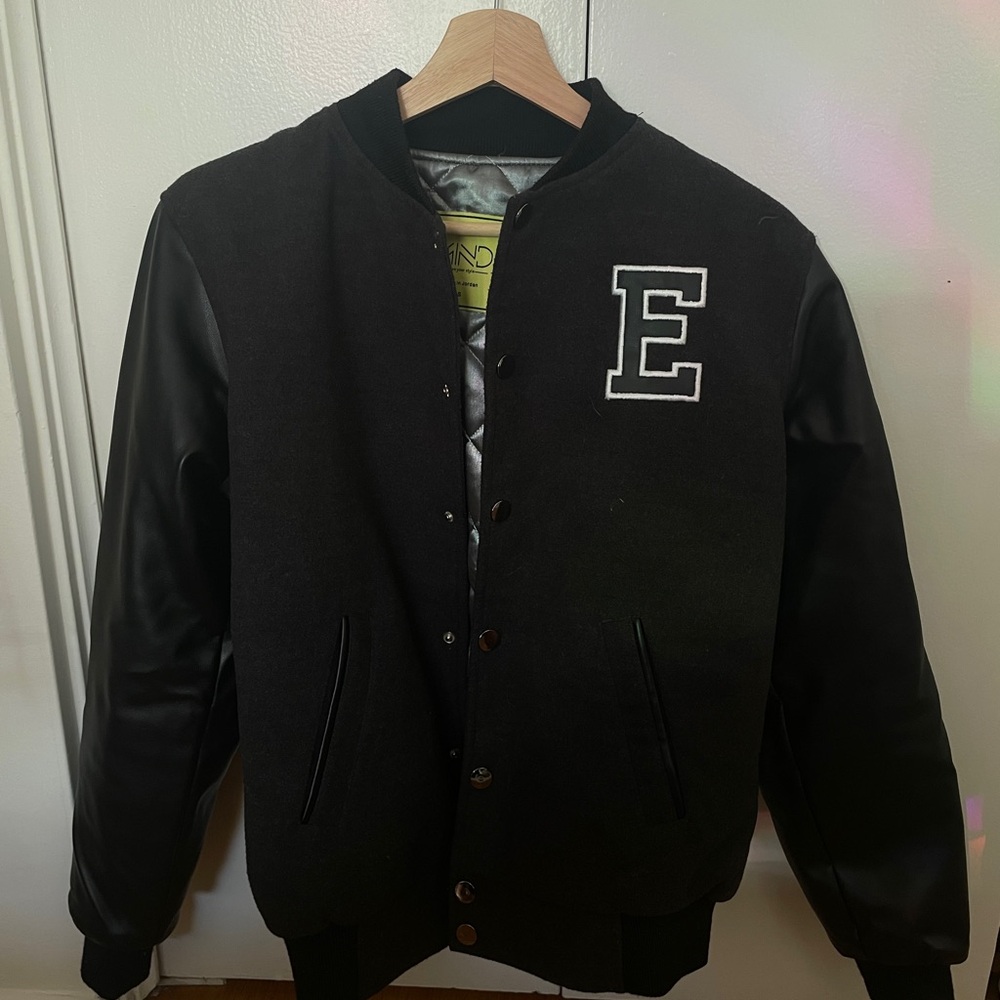 MND Love the Moon varsity jacket